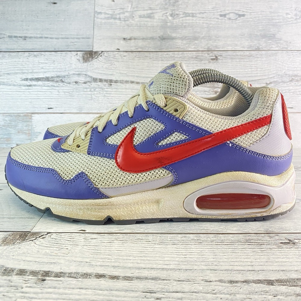 Nike Air Max Skyline Sneakers Womens 1 1 White Purple Red 343904-162 Retro 2012 - Picture 7 of 11